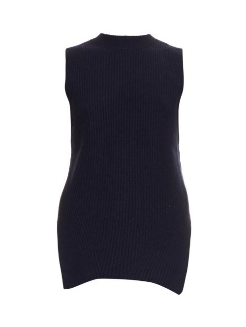 The Row Tippi Wool And Cashmere-blend Top