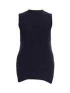 The Row Tippi Wool And Cashmere-blend Top