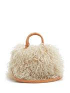 Brother Vellies Mini Island Shearling Shoulder Bag