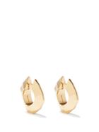 Otiumberg - Prism Angular 14kt Gold-vermeil Hoop Earrings - Womens - Yellow Gold
