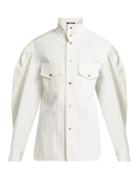 Calvin Klein 205w39nyc Puff-sleeve Denim Jacket