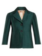 No. 21 Patch-pocket Single-breasted Jacket