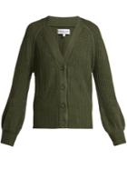 Apiece Apart Gerrit Cotton And Cashmere-blend V-neck Cardigan