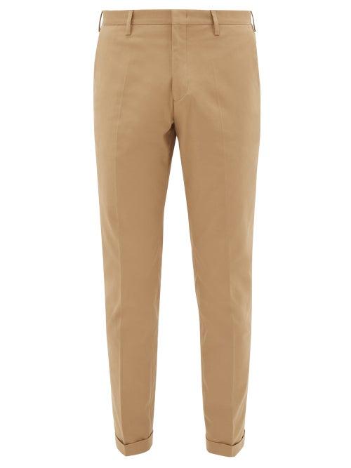 Matchesfashion.com Paul Smith - Slim-leg Stretch-cotton Twill Chinos - Mens - Brown