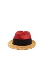 Prada Bi-colour Straw Hat