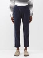 Barena Venezia - Demi Cropped Cotton-blend Corduroy Trousers - Mens - Navy