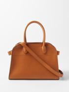 The Row - Margaux 10 Leather Handbag - Womens - Tan
