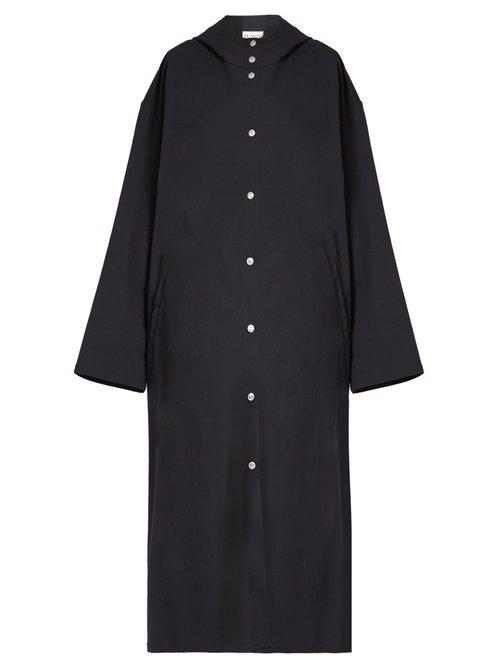 Matchesfashion.com Raey - Lightweight Hooded Parka - Womens - Navy