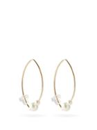 Matchesfashion.com Mizuki - Pearl & 14kt Gold Hook Earrings - Womens - Pearl