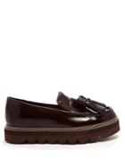 See By Chloé Tassel Platform Leather Loafers