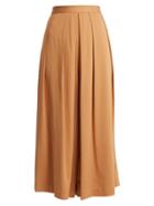 Matchesfashion.com Rachel Comey - Wayward High Rise Wide Leg Cullotes - Womens - Camel