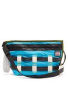 Matchesfashion.com Acne Studios - Rubber Weave Cross Body Bag - Mens - Blue