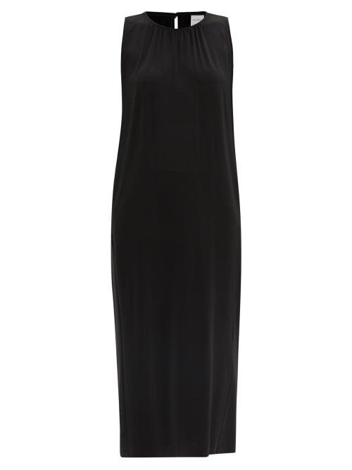 Matchesfashion.com Max Mara Leisure - Epopea Dress - Womens - Black