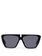 Matchesfashion.com Givenchy - D Frame Acetate Sunglasses - Mens - Black