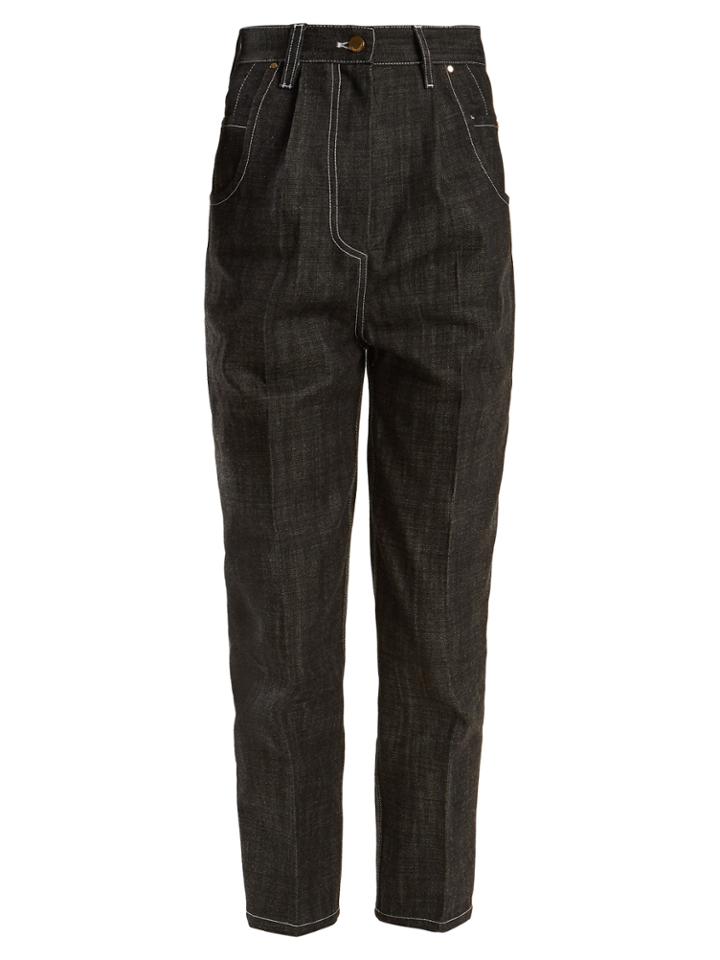 Hillier Bartley High-rise Tapered-leg Cotton-denim Jeans