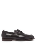 Jacques Solovire - Oli Leather Derby Shoes - Mens - Black