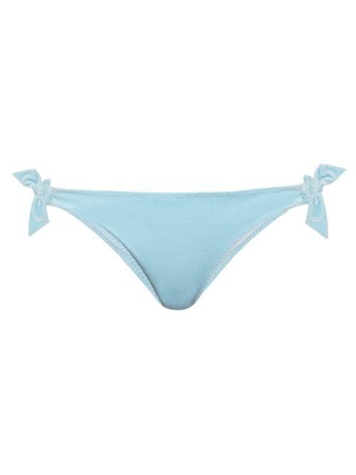 Roxana Salehoun Velvet Tie-side Bikini Briefs
