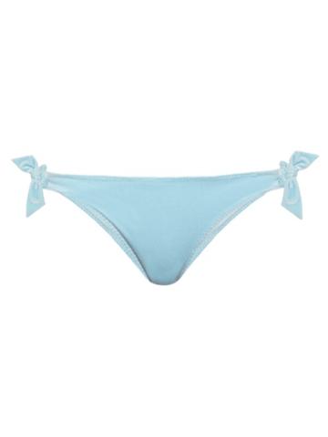 Roxana Salehoun Velvet Tie-side Bikini Briefs