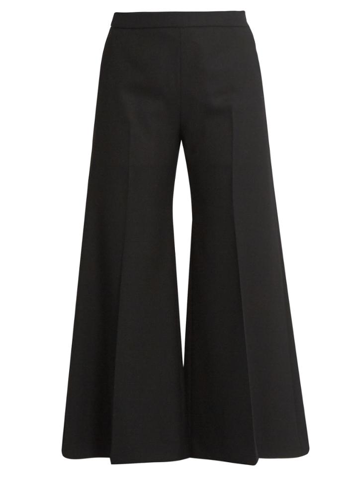 Acne Studios Isa Wide-leg Wool Trousers