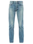 Matchesfashion.com Balenciaga - Twisted Seam Straight Leg Jeans - Womens - Denim