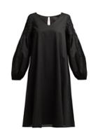 Matchesfashion.com Merlette - Black Cotton Smock Dress - Womens - Black Gold