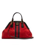 Gucci Linea Suede Tote Bag