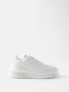 Versace - Odissea Leather Trainers - Mens - White