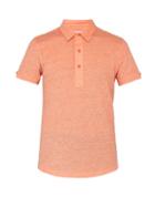 Matchesfashion.com Orlebar Brown - Sebastian Tailored Polo Shirt - Mens - Orange