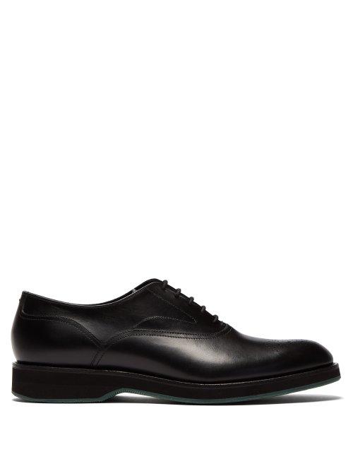 Matchesfashion.com Harrys Of London - David M Leather Brogue - Mens - Black