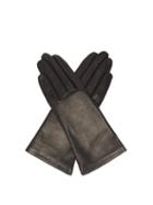 Matchesfashion.com Agnelle - Ins Leather Gloves - Womens - Black