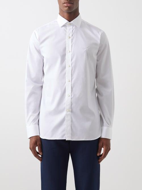 Polo Ralph Lauren - Slim-fit Cotton-poplin Shirt - Mens - White