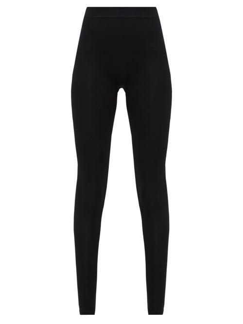 Matchesfashion.com Rick Owens - High-rise Stretch-jersey Leggings - Womens - Black