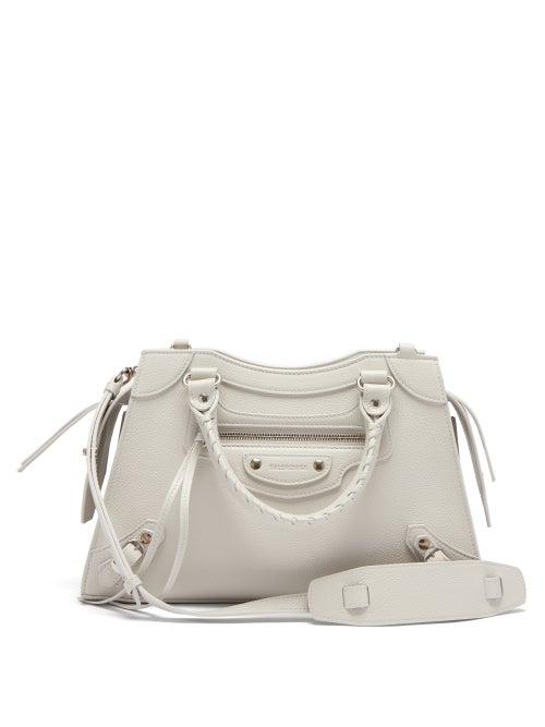 Balenciaga - Neo Classic City S Leather Bag - Womens - White