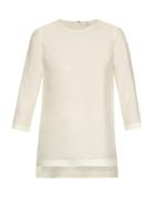 Brunello Cucinelli Step-hem Silk Top