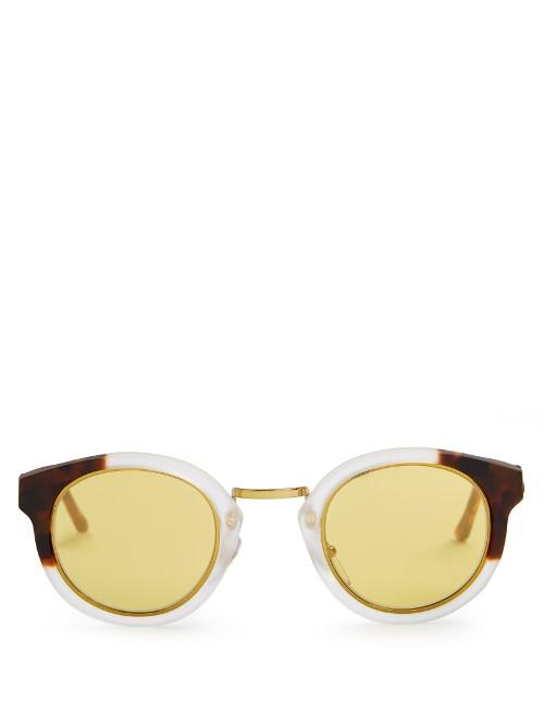 Retrosuperfuture Panama League Round-frame Sunglasses