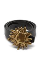 Matchesfashion.com Cheval Pampa - Sun Buckle Leather Belt - Womens - Black