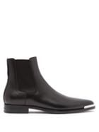 Matchesfashion.com Givenchy - Dallas Metal Tip Leather Chelsea Boots - Mens - Black