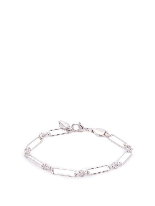 Matchesfashion.com A.p.c. - Timeo Chain Link Bracelet - Mens - Silver