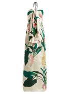 Matchesfashion.com Johanna Ortiz - Market Gardens Halter Neck Dress - Womens - Cream Print