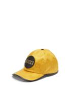 Matchesfashion.com Gucci - Gg-jacquard Nylon Baseball Cap - Mens - Yellow