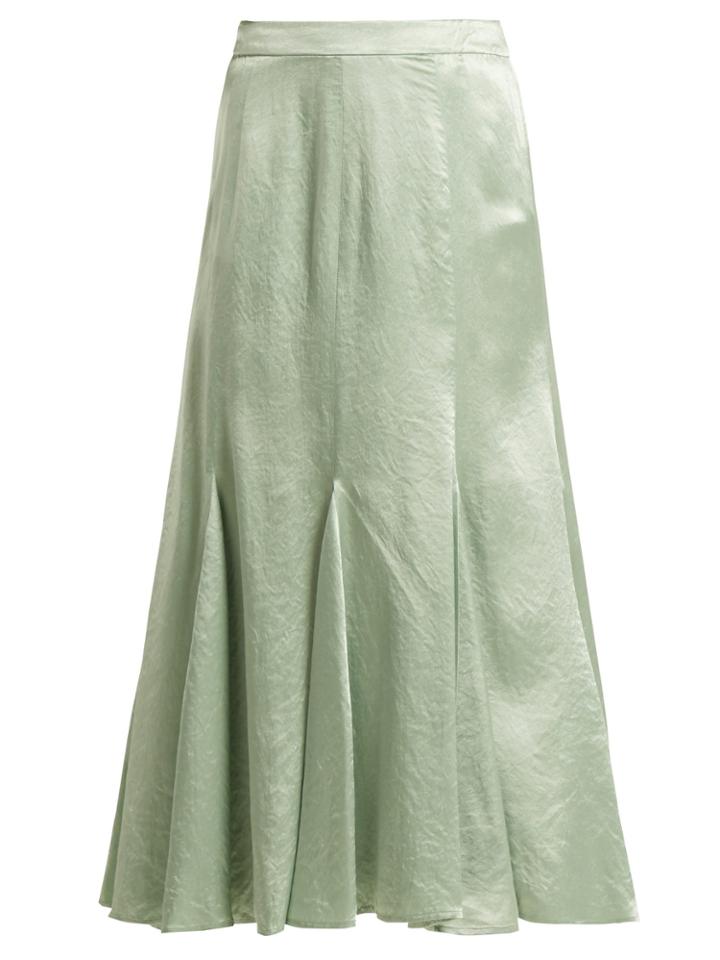 Sies Marjan Holly Satin Midi Skirt