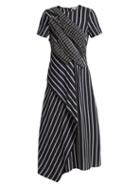 Matchesfashion.com Sportmax - Texas Dress - Womens - Navy Stripe