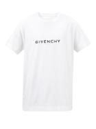 Givenchy - Reverse Logo-print Cotton-jersey T-shirt - Mens - White