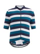 Matchesfashion.com Caf Du Cycliste - Francine Jersey Cycling Top - Mens - Green Multi