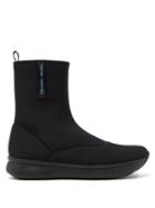 Matchesfashion.com Prada - Neoprene Ankle Boots - Womens - Black