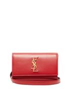 Matchesfashion.com Saint Laurent - Kate Leather Belt Bag - Womens - Red