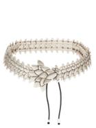 Matchesfashion.com Isabel Marant - Plume Antiqued-metal Belt - Womens - Silver