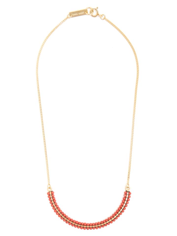 Isabel Marant Perky Ras De Cou Beaded Necklace