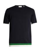 Tomorrowland Contrast-hem Cotton T-shirt