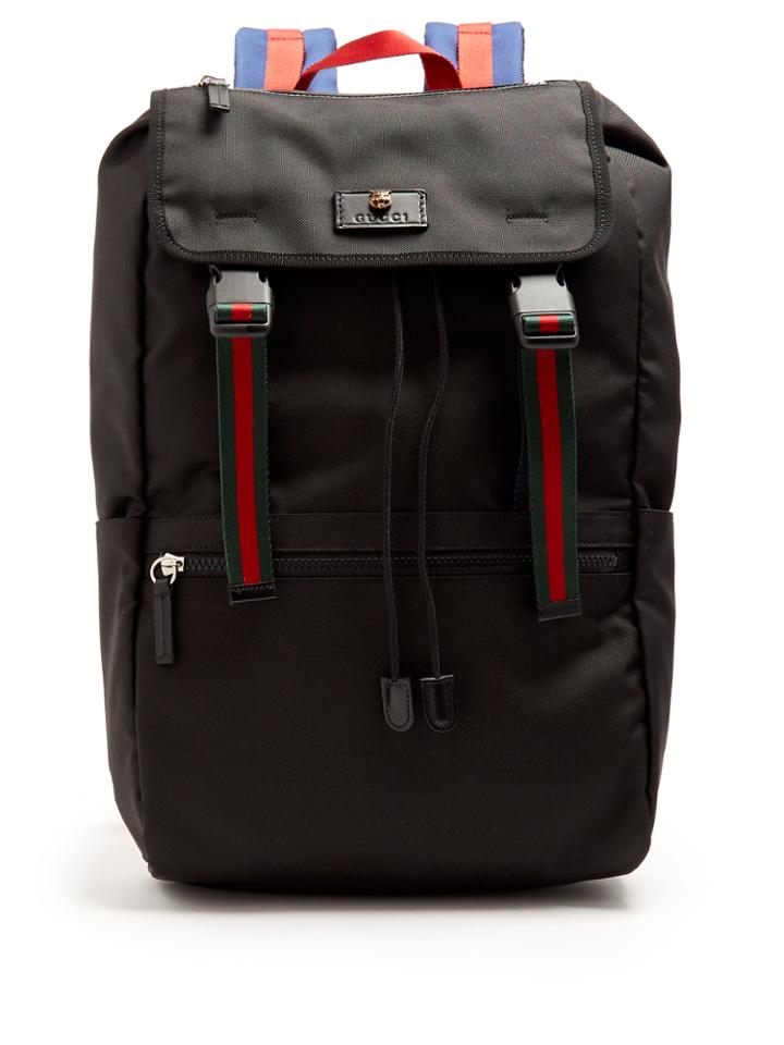 Gucci Technical-canvas Backpack